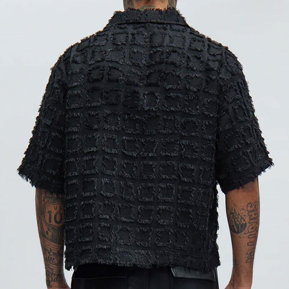 Window Shopping Boxy Shirt - Black - Image 2